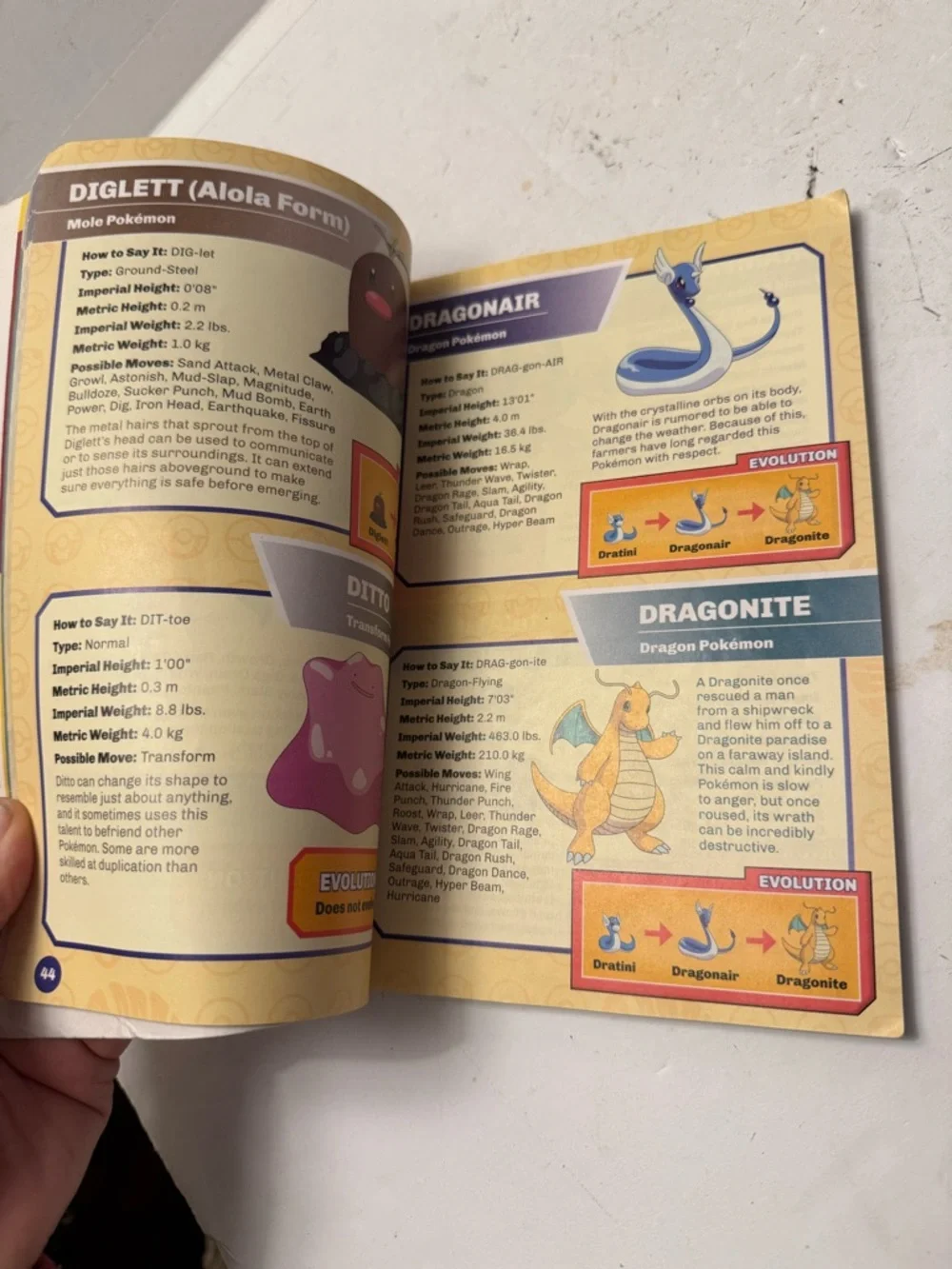 Scholastic Pokémon Alola Region Handbook - Yellow, Purple, Red, Blue, Black